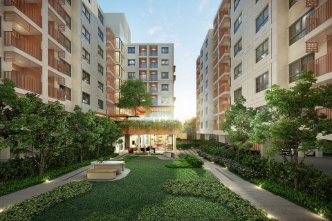 Condo à Bangkok, Thaïlande, 1 chambre  № 165383 - photo 14