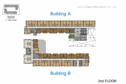 Condo à Bangkok, Thaïlande, 1 chambre  № 165383 - photo 17