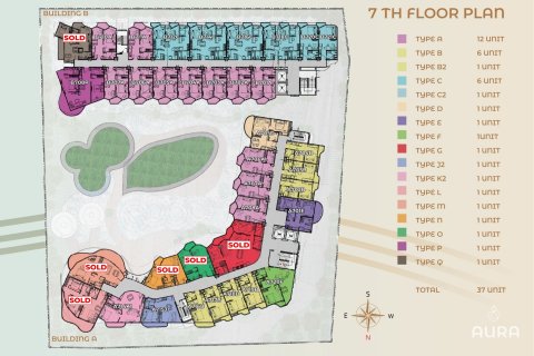 Condo à Rawai, Thaïlande, 1 chambre  № 165684 - photo 17