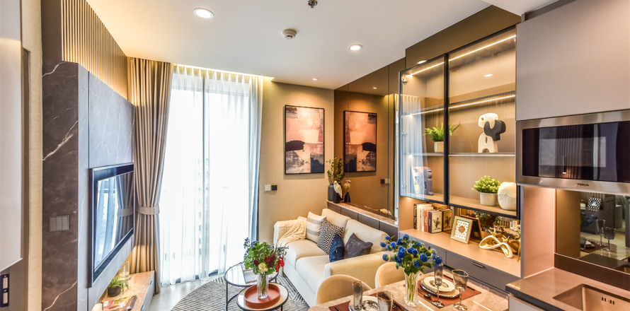 Condo à Bangkok, Thaïlande, 1 chambre  № 184516