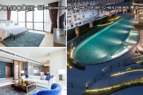 Condo à Watthana, Bangkok, Thaïlande, 2 chambres № 201115 - photo 1