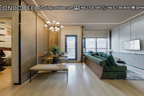 Condo à Khlong Toei, Bangkok, Thaïlande, 2 chambres № 201114 - photo 7
