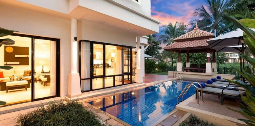 Вилла в Пхукете, Таиланд с 4 спальнями  № 161558