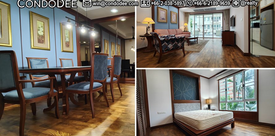 Condo à Watthana, Bangkok, Thaïlande, 2 chambres № 201098
