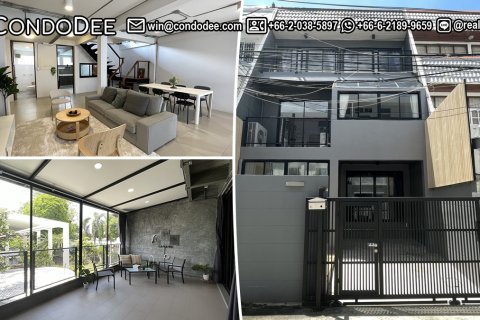 Townhouse à Watthana, Bangkok, Thaïlande 3 chambres № 201093