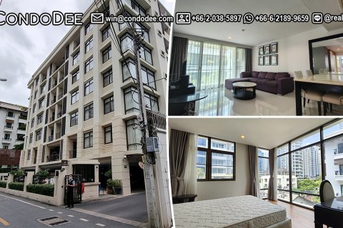 Condo à Khlong Toei, Bangkok, Thaïlande, 2 chambres  № 201097