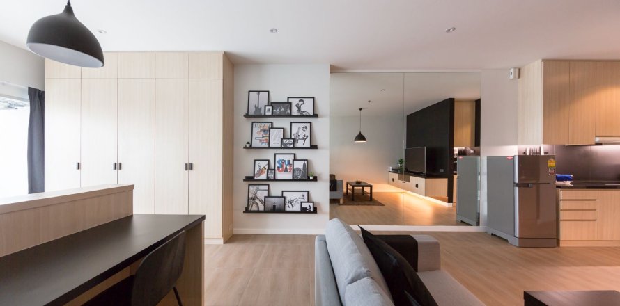 Студия в кондо в Ян Наве, Бангкок, Таиланд № 147905