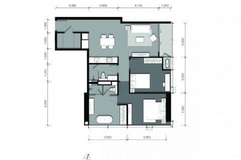 Condo in Bangkok, Thailand, 2 bedrooms  № 166933 - photo 10