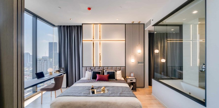 Condo à Bangkok, Thaïlande, 1 chambre  № 166936