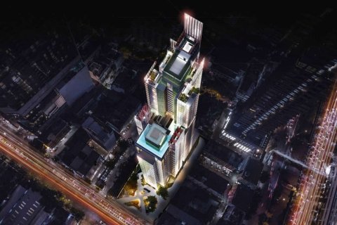 Condo à Bangkok, Thaïlande, 2 chambres  № 166937 - photo 5