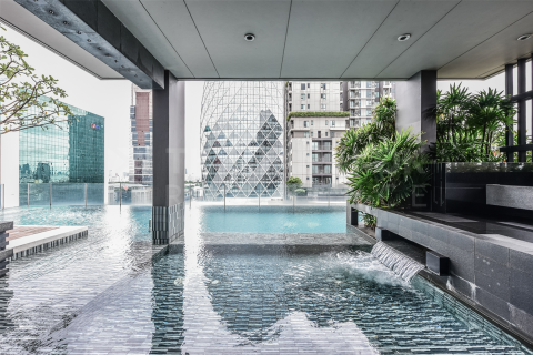 Condo à Bangkok, Thaïlande, 1 chambre  № 233521
