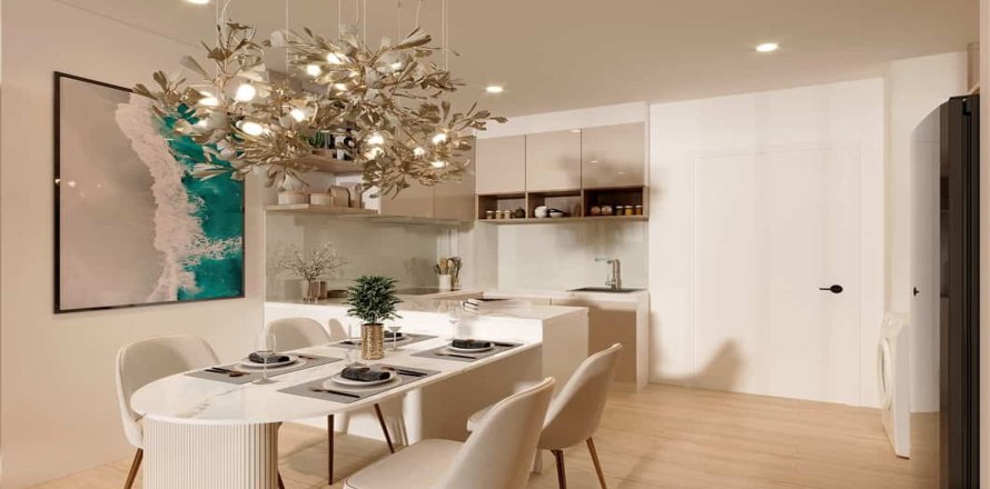 Квартира в The Balance By The Beach, Карон, Таиланд с 2 спальнями  № 153719