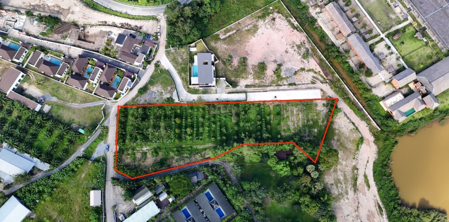 Земельный участок в Пхукете, Таиланд 6400м2  № 144786