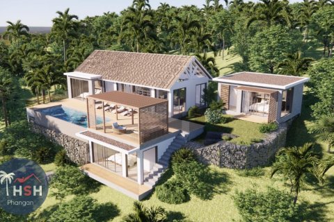 Вилла в Пангане, Таиланд с 3 спальнями  № 179966