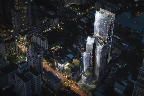 Condo in Watthana, Bangkok, Thailand, 3 bedrooms  № 159661 - photo 5