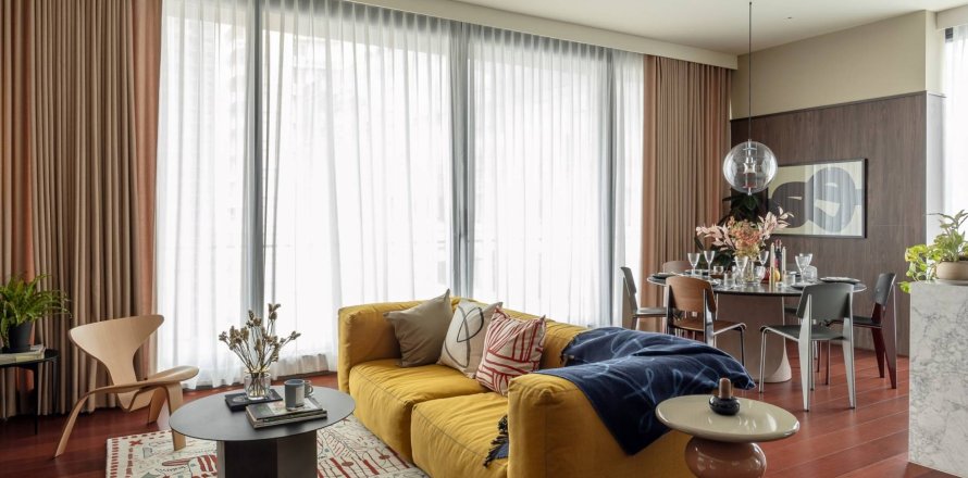 Condo à Bangkok, Thaïlande, 2 chambres  № 181177