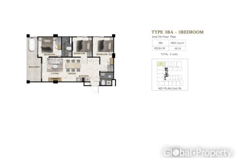 Condo in Pattaya, Thailand, 3 bedrooms  № 177815 - photo 15
