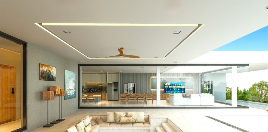 Вилла в Самуи, Таиланд с 4 спальнями  № 149105