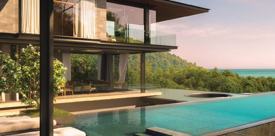 Вилла в Камале, Таиланд с 4 спальнями  № 170215