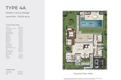 Вилла в Камале, Таиланд с 4 спальнями  № 170216 - фото 25