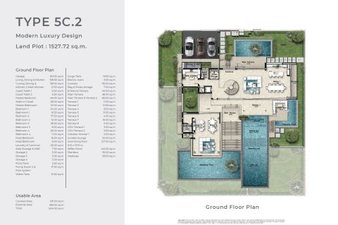 Вилла в Камале, Таиланд с 5 спальнями  № 170213 - фото 25