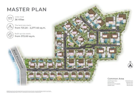 Вилла в Камале, Таиланд с 5 спальнями  № 170213 - фото 26