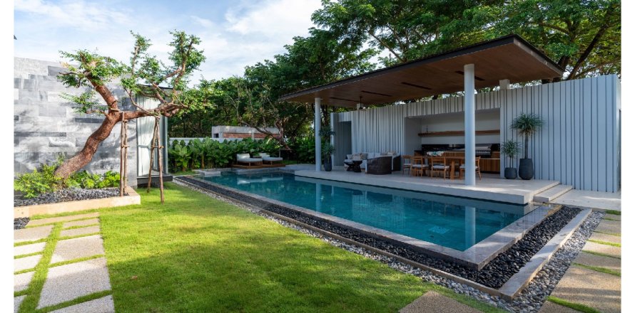 Вилла в Камале, Таиланд с 3 спальнями  № 170217