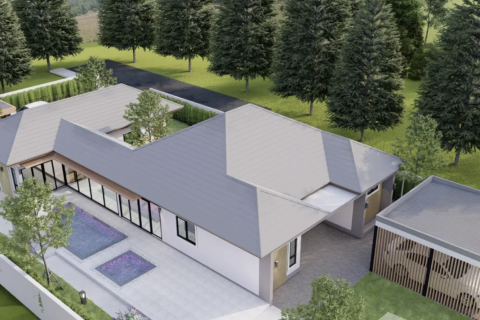 Вилла в Районге, Таиланд с 3 спальнями  № 171834