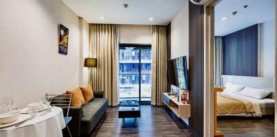 Студия в кондо в Дин Даенге, Бангкок, Таиланд № 153547