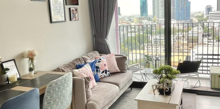 Studio in the Condo in Watthana, Bangkok, Thailand № 160715