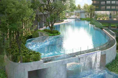 Condo à Thonburi, Bangkok, Thaïlande, 2 chambres № 183254