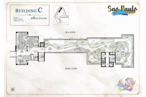 Condo in Pattaya, Thailand, 2 bedrooms  № 165622 - photo 20