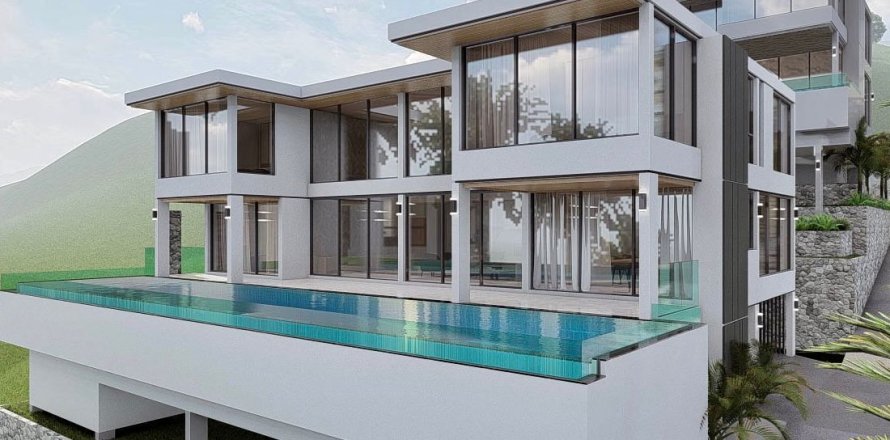 Вилла в Пхукете, Таиланд с 6 спальнями  № 148533