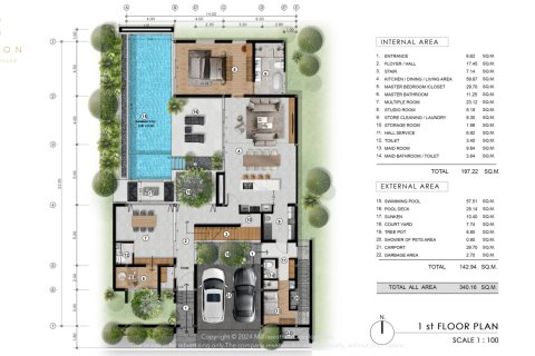 Villa à Bang Tao, Thaïlande 4 chambres № 165542 - photo 16