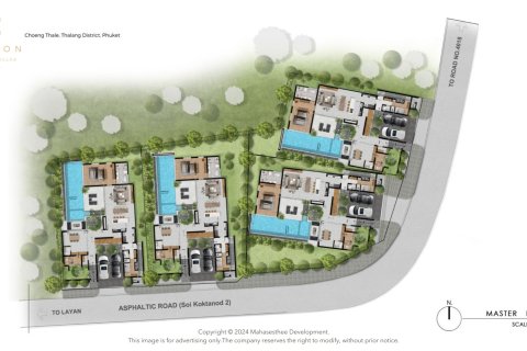 Villa à Bang Tao, Thaïlande 4 chambres № 165542 - photo 18