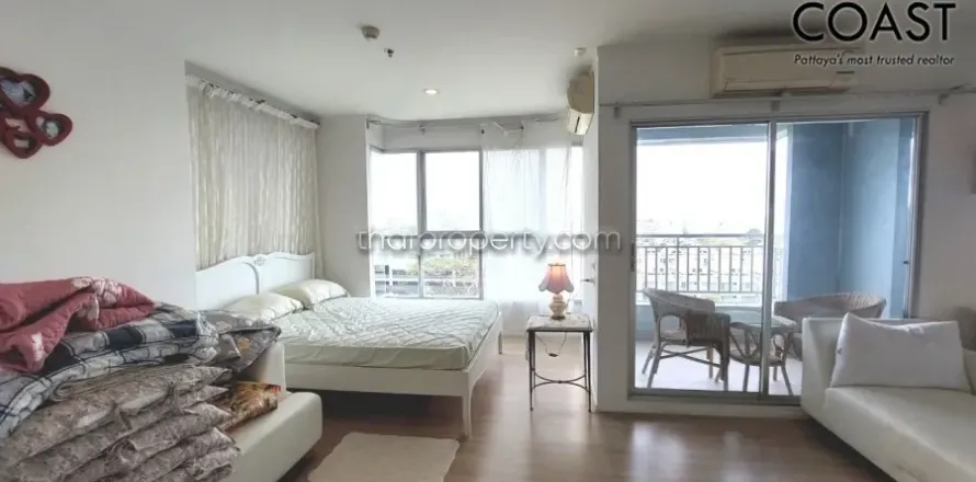 Estudio en el condominio en Jomtien Beach, Pattaya, Tailandia № 213579