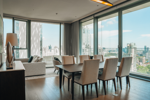 Кондоминиум с 2 спальнями в Патхум Ване, Бангкок, Таиланд № 156186 - фото 7