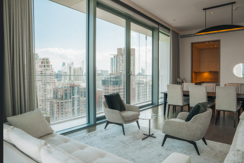 Кондоминиум с 2 спальнями в Патхум Ване, Бангкок, Таиланд № 156186 - фото 8