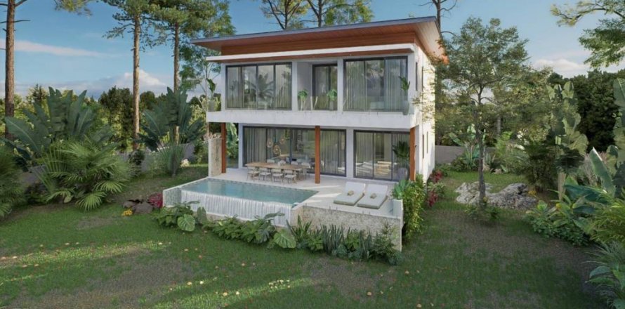 Villa à Ko Samui, Thaïlande 4 chambres № 134605