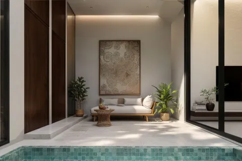 Таунхаус в Банг Тао, Таиланд с 3 спальнями  № 174029