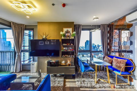 Condo à Bangkok, Thaïlande, 2 chambres  № 188268
