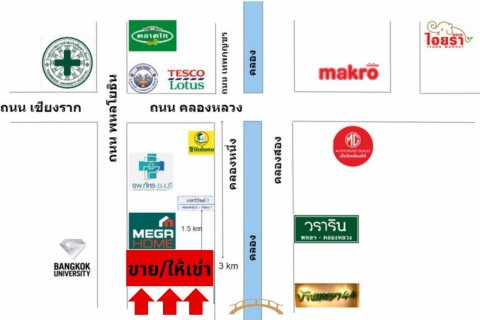 Земельный участок в Кхлонг Луанге, Таиланд 22400м2  № 139629 - фото 6