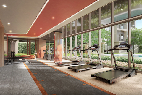 Condo à Bang Kapi, Bangkok, Thaïlande, 2 chambres  № 146221 - photo 3