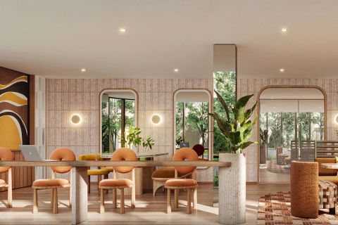 Condo à Bang Kapi, Bangkok, Thaïlande, 2 chambres  № 146221 - photo 2