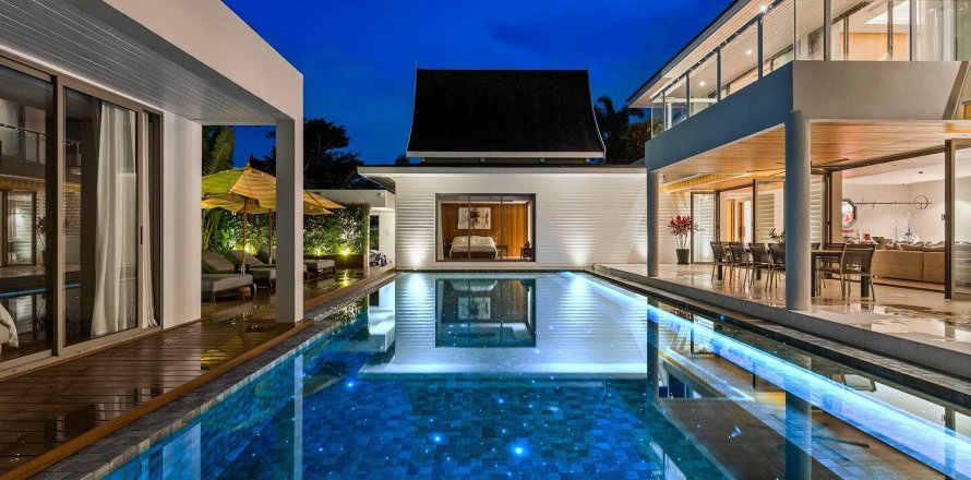 Вилла в Пхукете, Таиланд с 5 спальнями  № 160267