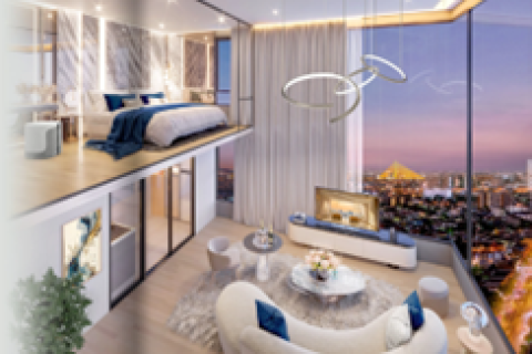 Кондоминиум с 2 спальнями в Бангкок Ной, Таиланд № 160270