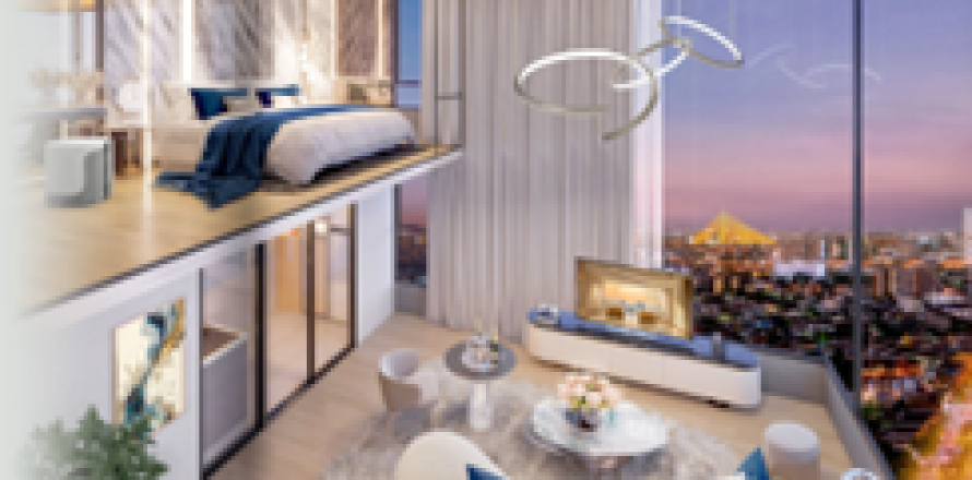 Кондоминиум с 2 спальнями в Бангкок Ной, Таиланд № 160270