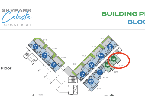 Studio in the Condo in Phuket, Thailand  № 151172 - photo 1