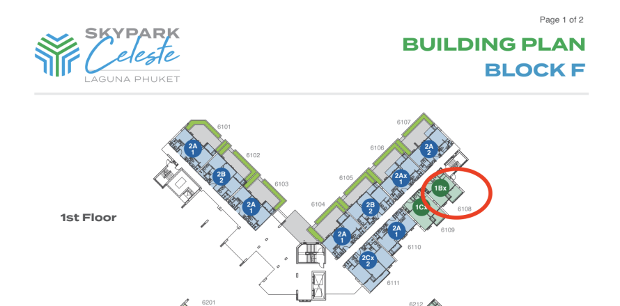 Studio in the Condo in Phuket, Thailand  № 151172