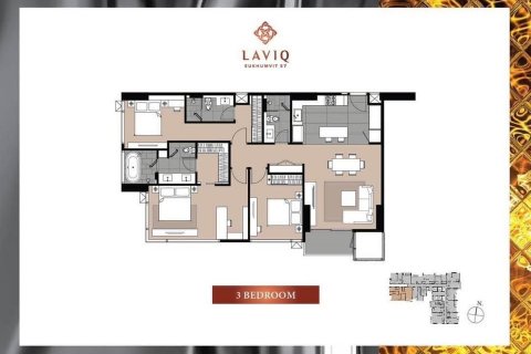 Condo in Bangkok, Thailand, 3 bedrooms  № 142983 - photo 17